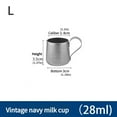 thumbnail image 3 of Small Milk Pitcher Rustproof Stainless Steel Construction Portable Sauce Dispenser For Homes Restaurant Use, 3 of 12