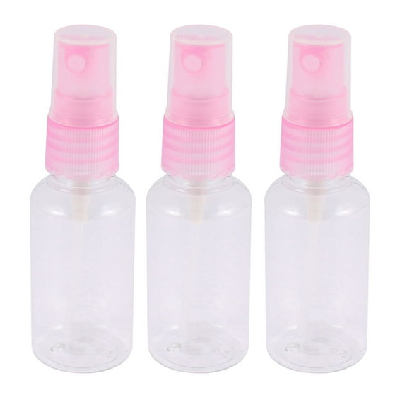 REGALWOVEN 3pcs Travel  Liquid Perfume Empty Cosmetic Spray Bottle 50cc Pink