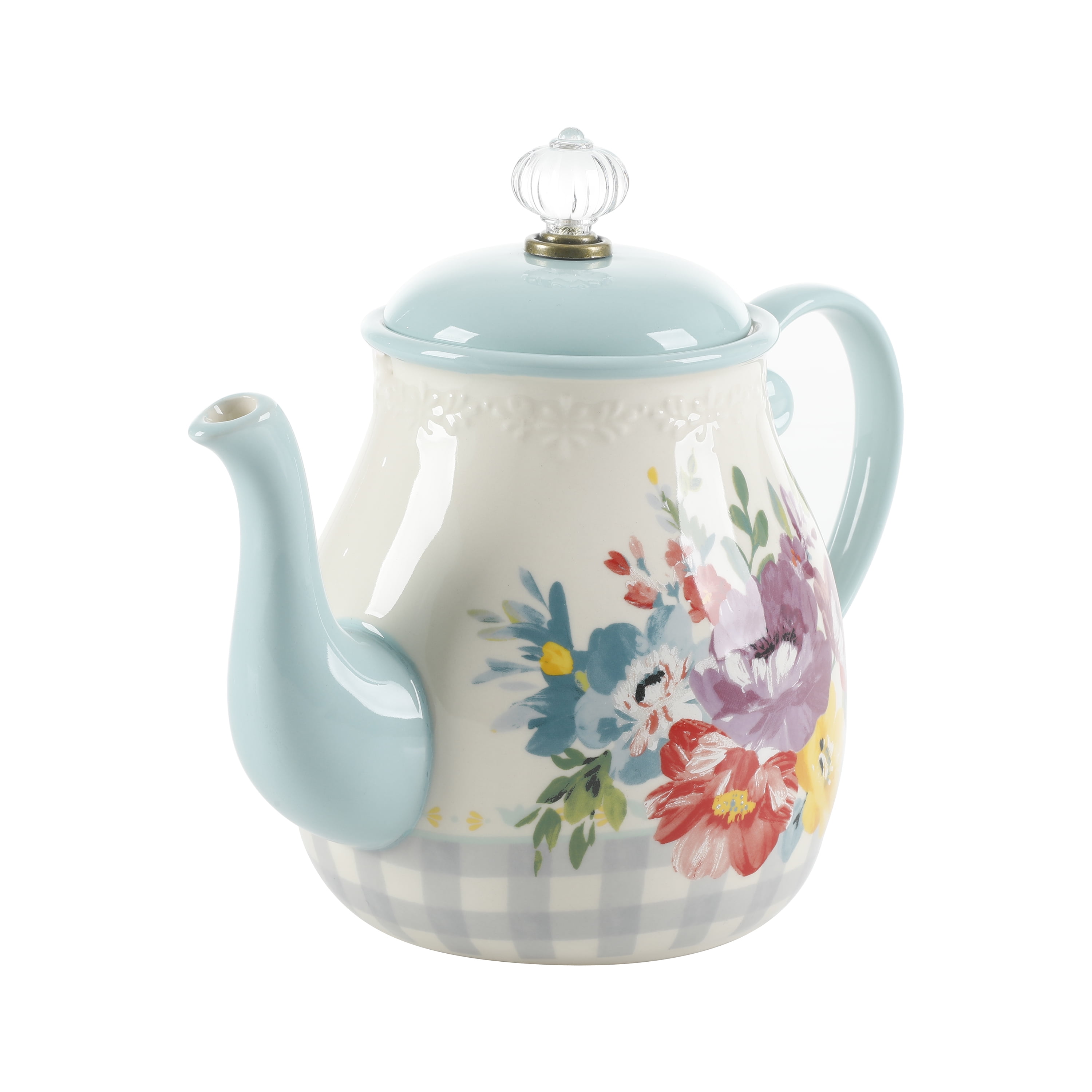 Ceramic Teapot Serveware Microwave Safe Stylish Rustic The Pioneer