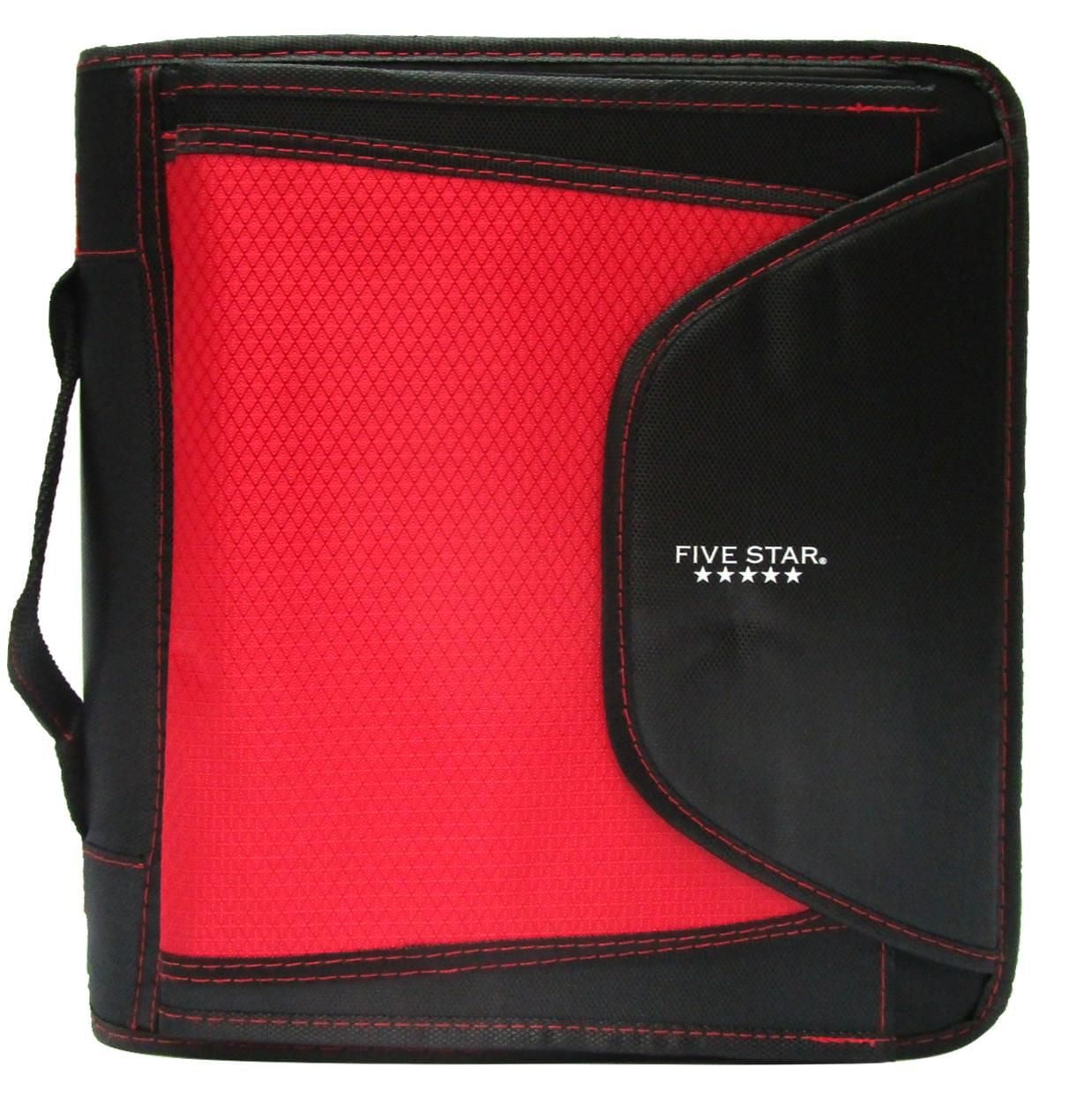 Reliure à 3 anneaux de 1,5 Slim à fermeture éclair Five Star®