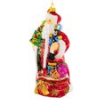 thumbnail image 4 of Huras Family 7.00In Warwick Hall Santa, Glass, Hand Painted, Keepsake Hf991, 4 of 4