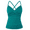 Viridian Green, variant on Hilor Womens Underwire Tankini Top Swimwear Twist V Neck Swimsuits Tummy Control Crossback Bathing Suits Top Only