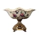 thumbnail image 1 of Frutero de cerámica con Pedestal, elegante y práctico plato original para fruta, plato de dulces para verduras, pan, hogar Estilo A, 1 of 8