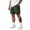 Army Green, variant on Satingcolo Men's Casual Shorts Summer Beach Vacation Trunks Elastic Waist With Two Pockets Classic Fit Lightweight Athletic Shorts Pink M
