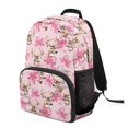 thumbnail image 6 of Yspwyqan Deer Pink Bow School Backpack for Kids, 17 Inch Lightweight Large Capacity Bookbag with Side Pockets, Double Zipper Backpack Fits 15.6 Laptop for Elementary Middle High School, 6 of 7
