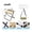 Khaki_Small, variant on Zhengfang Portable Chair for Adults - Ultralight Portable Collapsible Stool 2pcs, Strap style design, Folding Camp Stool for Hiking Fishing Camping (Khaki or black)