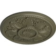 thumbnail image 3 of Ekena Millwork 18"OD x 1 3/4"P Edinburgh Ceiling Medallion (Fits Canopies up to 5 1/4"), Hand-Painted Painted Turtle, 3 of 6