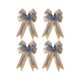 thumbnail image 2 of onlyliua Ofertas Semanales Lazo de Lino Navideño, Lazo de Seda con Forma de Pez, Decoración para Regalo de Navidad, Accesorios para Corona de Árbol de Navidad, Lazo de Regalo, 2 of 6