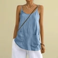 thumbnail image 3 of Débardeur Camisole pour Usage Quotidien Décontracté avec Poche - Léger Sans Manches Base Superposition, 3 of 7