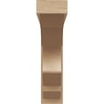 thumbnail image 2 of 5"W x 20"D x 20"H Thin Sheridan Rough Cedar Woodgrain TimberThane Corbel, Primed Tan, 2 of 6