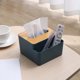 thumbnail image 4 of Funda portátil para pañuelos, estuche para pañuelos faciales, soporte para almacenamiento de papel de seda, soporte para caja de pañuelos para Baoblaze Cubierta de tejido, 4 of 8
