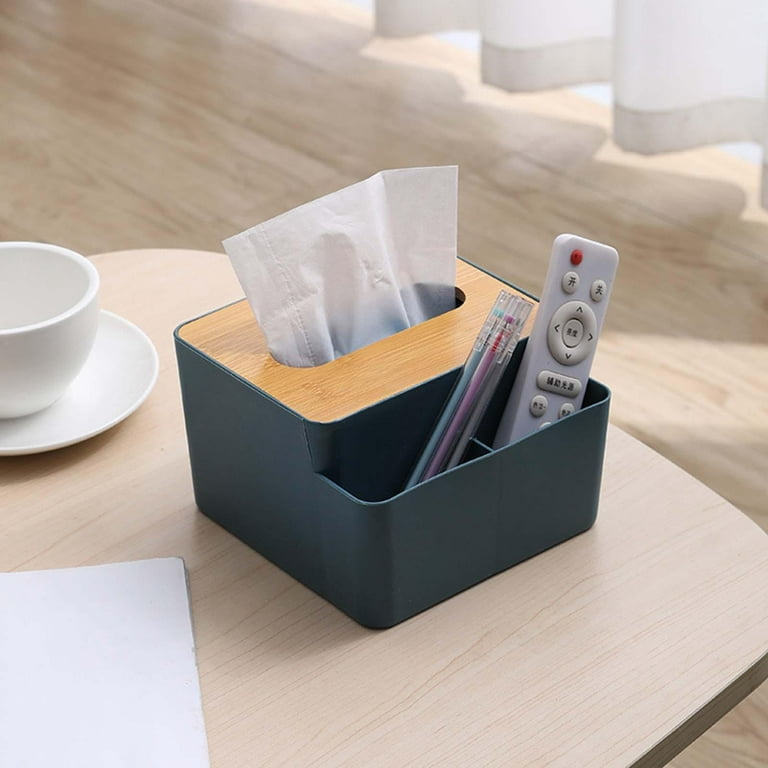 Portable Tissue Case Facial Tissue Box Holder Tissue Paper Storage Holder 