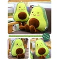 thumbnail image 2 of NCQ 16.5 inch Avocado Plush Toy Pillow Gift, Lovely Fruit Plush Toy Doll, Suitable for Children, Girls, Boys and Holiday Gifts, 2 of 7
