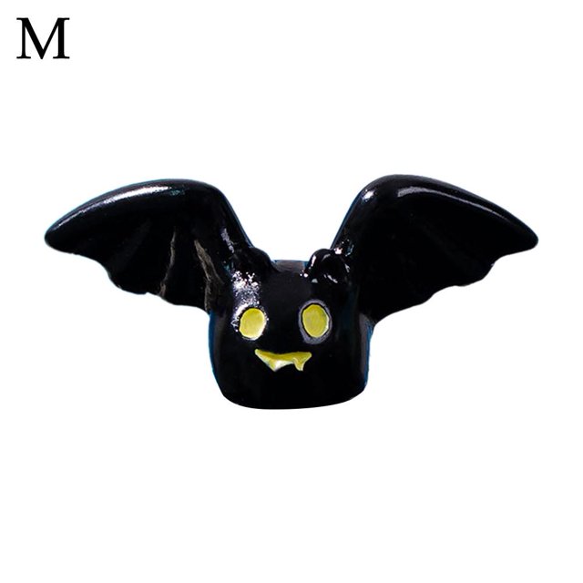 Mini Halloween Fantasma Calabaza Figuras Decoración Del Hogar Micro Paisaje Pequeños Adornos Resina C8B1