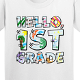 thumbnail image 4 of Inktastic Hello, First Grade Kid's Drawings Youth T-Shirt, 4 of 5