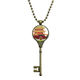 thumbnail image 1 of Arquitectura histórica de China patron tradicional Llavero Collar Colgante Bandeja Cadena Embellecida Unbranded M, 1 of 3