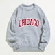 thumbnail image 2 of Gibobby Sudadera sin capucha y ocio Día de San Valentín para mujer casual manga larga cuello redondo pulóver sin capucha sudaderas ajuste blusa (Gris, XL), 2 of 4