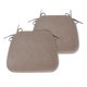 thumbnail image 1 of Cojines para sillas de comedor con lazos y funda extraíble, almohadillas para sillas de cocina de 2" de grosor, juego de 2 cojines de asiento con respaldo antideslizante para comedor interior, 16,5", 1 of 5