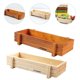thumbnail image 2 of 2 macetas suculentas retro de madera para interiores., 2 of 7