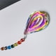 thumbnail image 5 of Bola colgante, bola de prisma de chakra, decoración feng shui, fabricante de arcoíris, lámpara colgante de ventana, 5 of 5