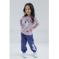 thumbnail image 5 of Bluey Big Girls Zip Up T-Shirt and Jogger Fleece Pants 3 Piece Blue / Gray 10-12, 5 of 5