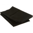 thumbnail image 1 of 530 Thread Count Egyptian Cotton King Pillowcase Set Solid  Black, 1 of 1