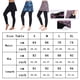 thumbnail image 2 of Yuarrent Pantalones deportivos ligeros y cómodos para correr y andar en bicicleta Pantalones de yoga opacos elásticos en 4 direcciones Uniforme atlético negro SG, 2 of 6