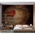 thumbnail image 2 of Tiptophomedecor Abstract Wallpaper Wall Mural - Eternal Love, 2 of 6