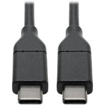 Tripp Lite USB 2.0 Cable with 5A Rating, USB-C to USB-C (M/M), 3 ft.