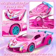 thumbnail image 4 of RC Car Tqeieu Unicorn Rainbow Glow & Drift Wing 1:18 para niñas, 4 of 7