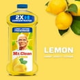 thumbnail image 5 of Mr. Clean 2X Concentrated Floor Cleaner, All Purpose Cleaner, Mop Soap, Lemon, 64 fl oz, 5 of 10