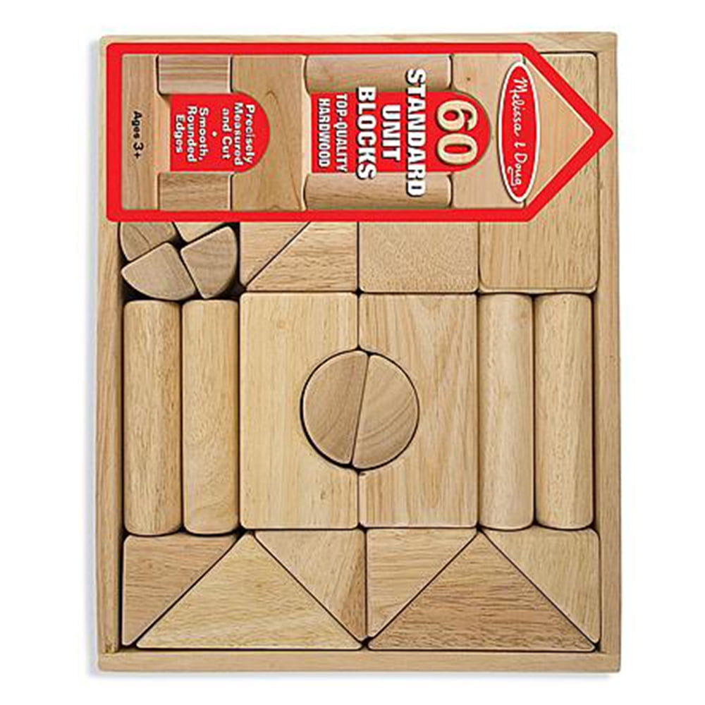 melissa and doug standard wooden blocks