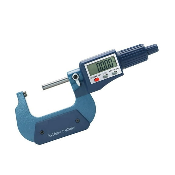 25-50 mm Digital Micrometer Electronic Micrometer 0.001 mm Micron Outside Micrometer Caliper Gauge Measuring Tools