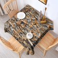thumbnail image 2 of Reed Camo Dry Plants Pattern Square Tablecloth,Waterproof Square Table Cover,Wipeable Spillproof Washable Table Cover for Home Kitchen Party Decor 60"x60"(152x152cm), 2 of 6