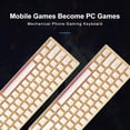 thumbnail image 5 of Clavier Mécanique 60 % Sans Fil pour Jeux Mobiles Rétroéclairé, 5 of 5