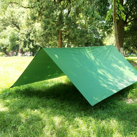 tarp shelter camping waterproof tent rain sun canopy ultralight anti beach portable uv sunshade awning shade coating silver shelters