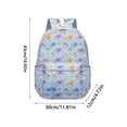 thumbnail image 2 of Teen Girls School Backpack Kids Bookbag Set with Lunch Box Pencil Case Travel Laptop Backpack Casual Daypacks (Beige bow tie), 2 of 5