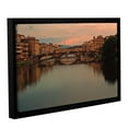 thumbnail image 2 of ArtWall Kathy Yates "Ponte Vecchio Reflections" Gallery-Wrapped Floater-Framed Canvas, 2 of 2