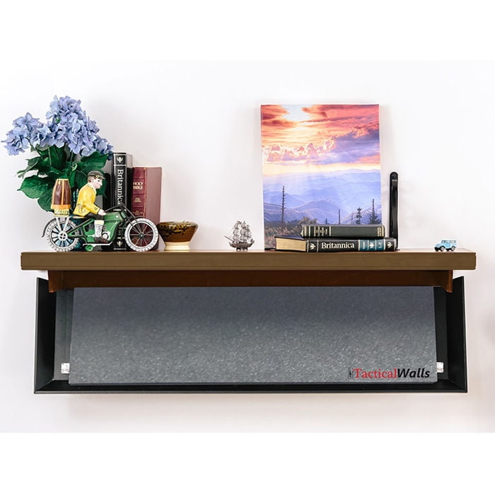 WallMount Concealment Shelf with Hidden Gun Compartment