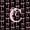 Black Pink C, variant on Manfei Girls Kawaii Bow Personalized Initial B Twin Bedding Sets 7-Piece,Vintage Polka Dots Bedding Comforter Set for Kids Teens,Black Reversible,Lightweight Room Decor