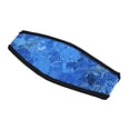 thumbnail image 4 of Máscara de buceo Cola Acolchado Neopreno Correa Cabello Envoltura Azul, 4 of 5