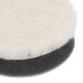 thumbnail image 6 of Uxcell Car Orbital Polisher Round Wool Felt Sponge Polishing Pad Hook  8pcs 3"x0.68", 6 of 6