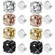 thumbnail image 2 of Pendientes magnéticos para mujer, con corte de diamante, no perforantes, con imanes de germanio de terapia fuerte, 2 of 3