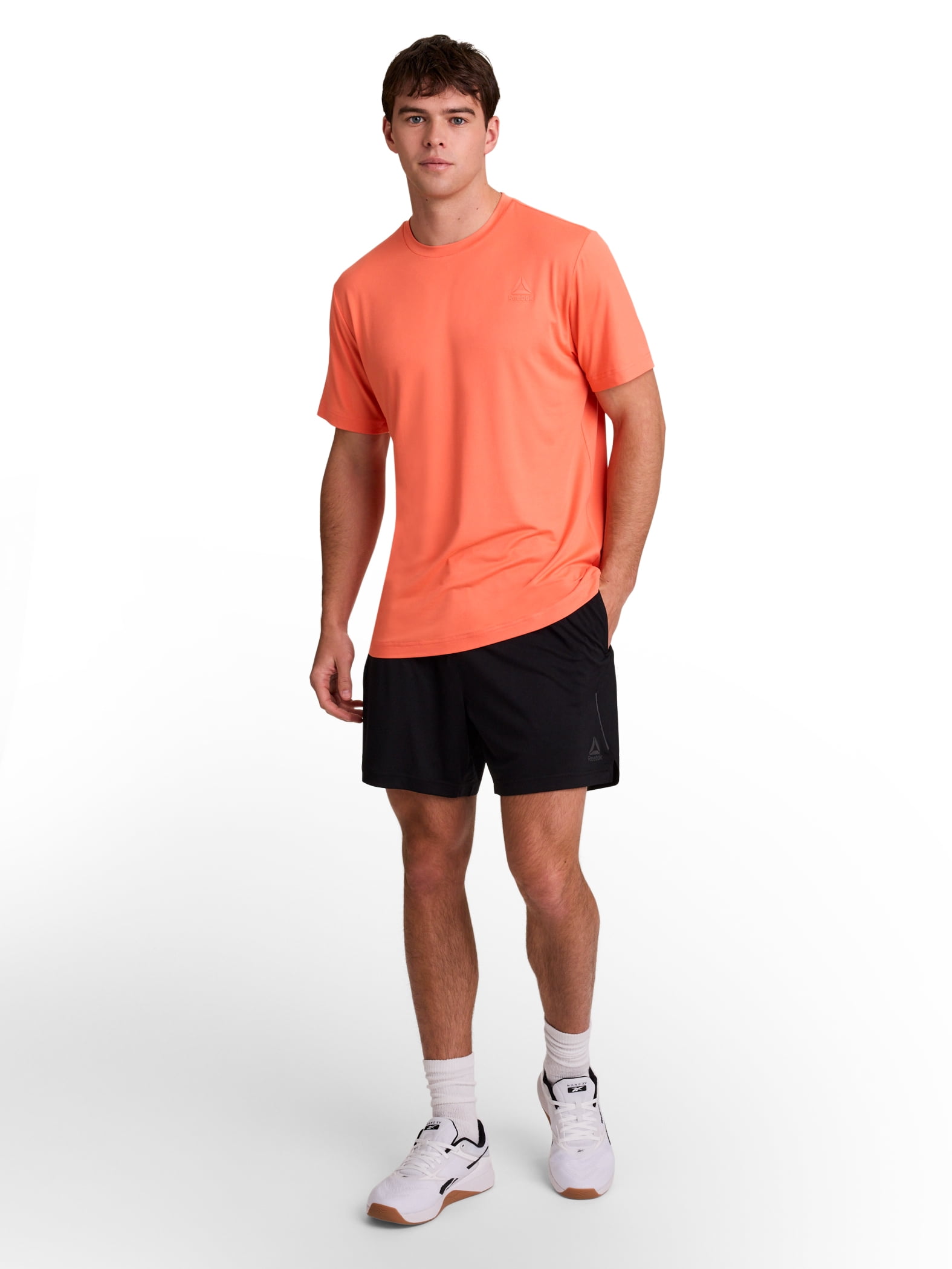 Reebok Men's and Big Men's Legacy Core Short Sleeve Tee Shirt, Sizes XS-5XL