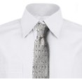 thumbnail image 3 of ZMLEVE Cravate Moderne Multicolore pour Hommes, 3 of 4