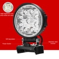 thumbnail image 2 of TFixol Portable 27W LED Work Light with High Brightness, Compatible with Makita Batteries, Battery Not Included, Black, 2 of 6