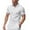 045 White, variant on Fanxing Mens Golf Shirts Big And Tall Black Moisture Wicking Golf Shirt Fashion Casual Collared T-Shirt S