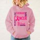 thumbnail image 1 of Sudadera con capucha y estampado de cáncer de mama para hombre y mujer, moda de otoño e invierno, con estampado de cáncer, informal, 1 of 5