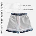 thumbnail image 5 of ALAZA Boys Swim Trunks Football Helmet Beach Board Shorts Drawstring Swimsuit L, 5 of 6