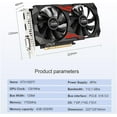 thumbnail image 3 of JINGSHA GTX 1050 Ti Graphics Card 128 Bits GDDR5 1050 Ti 4GB Video GPU Cards for Desktop Computer and Gaming, 3 of 7